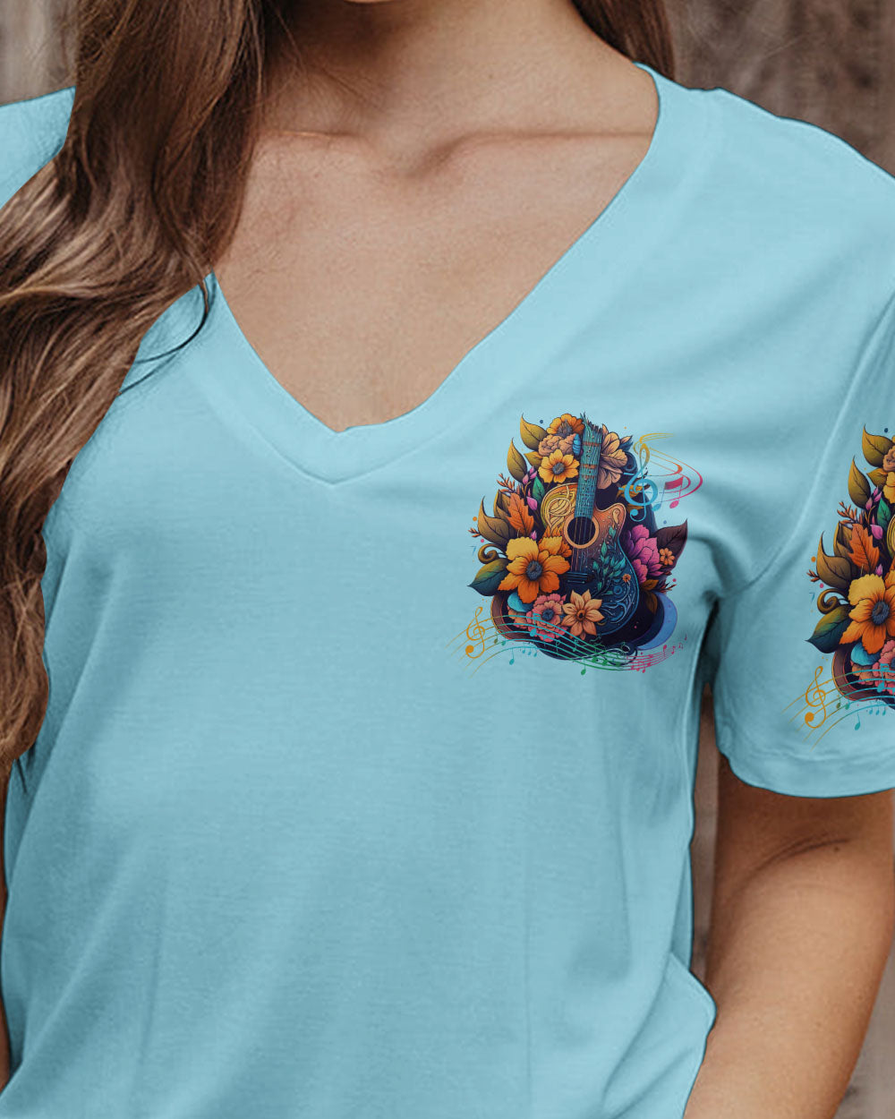 YOU BELONG SOMEWHERE YOU FEEL FREE GUITAR ALL OVER PRINT - TYTD2305231