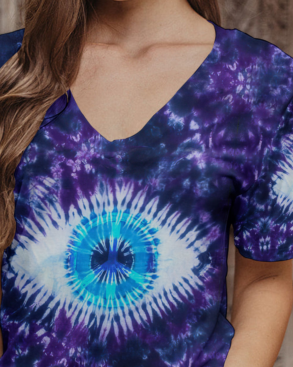 THE EYES ARE USELESS WHEN THE MIND IS BLIND TIE DYE ALL OVER PRINT - TLTW0905233