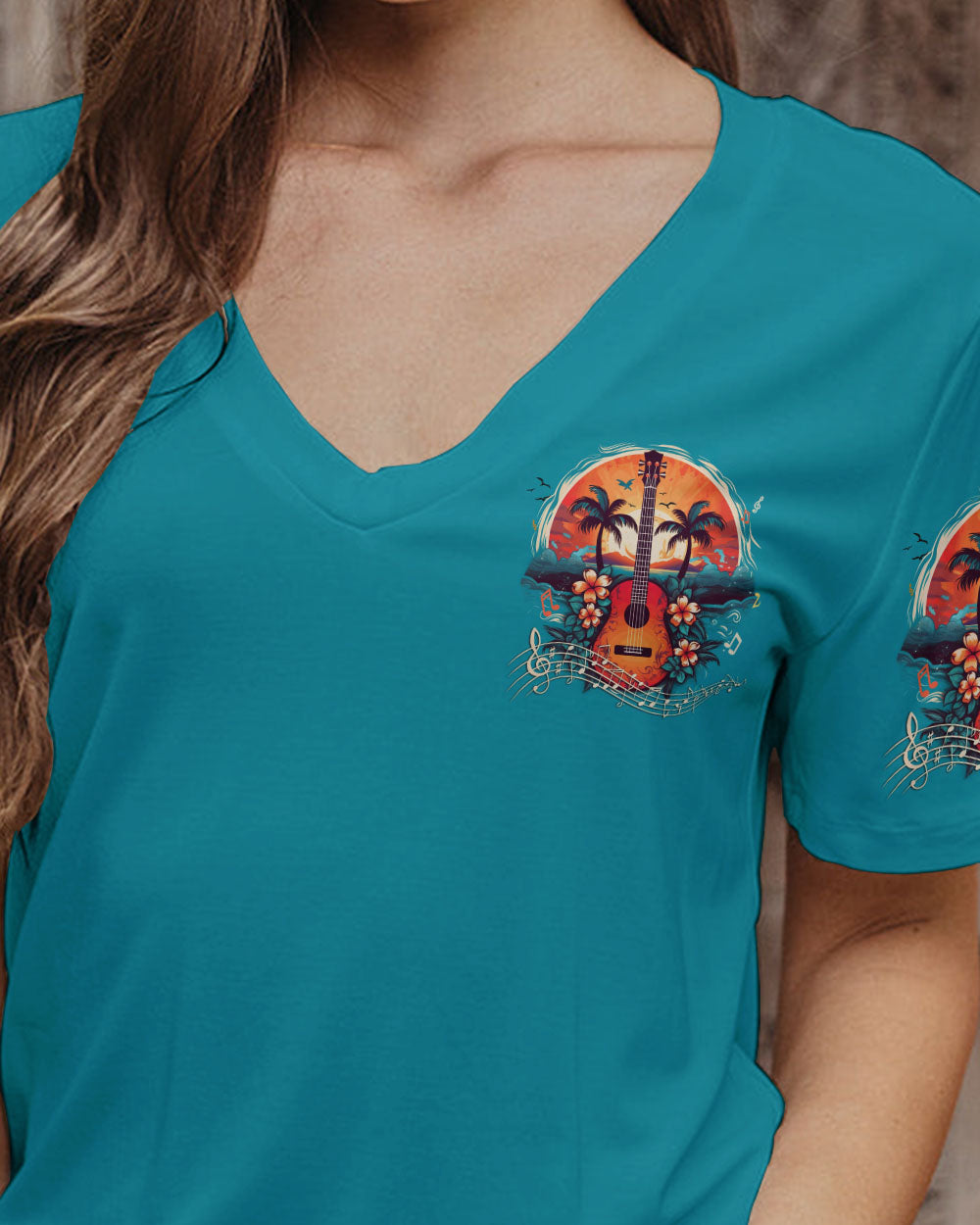 THE OCEAN STIRS THE HEART GUITAR ALL OVER PRINT - TYTM2305231