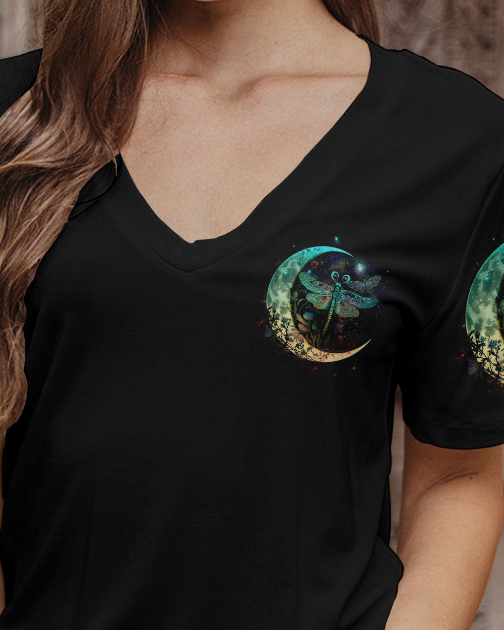 MAY YOU TOUCH DRAGONFLIES AND STARS ALL OVER PRINT - TLTW0905235
