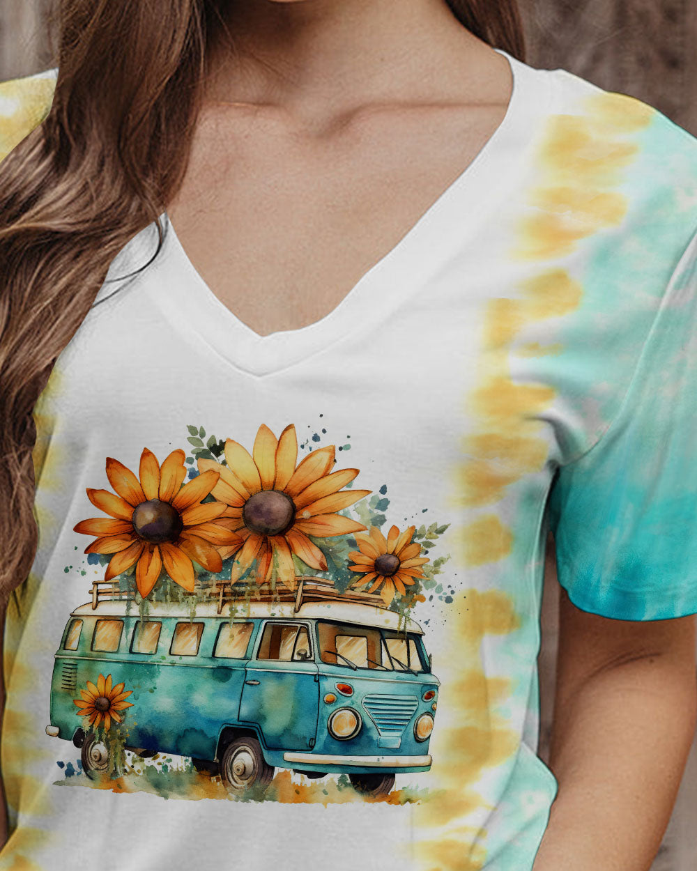 RUNNING AGAINST THE WIND TIE DYE ALL OVER PRINT - TLTW1105233