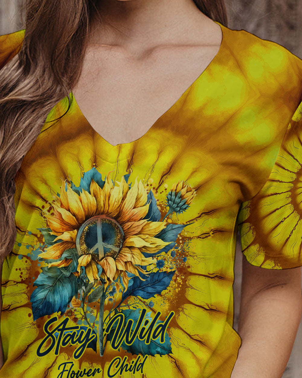 STAY WILD FLOWER CHILD ALL OVER PRINT - TYTD05042