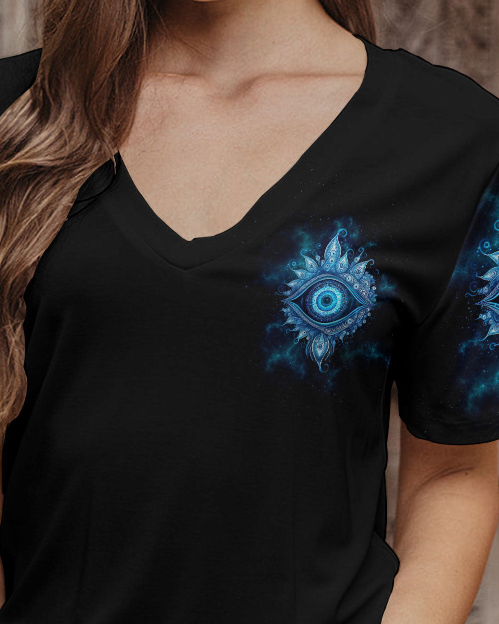 THE EYES ARE USELESS WHEN THE MIND IS BLIND ALL OVER PRINT - TLTW1005231