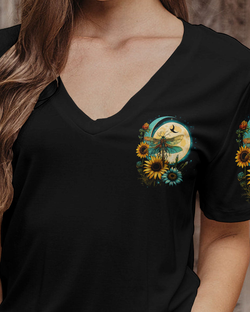 MAY YOU TOUCH DRAGONFLIES AND STARS ALL OVER PRINT - TLTW0505234