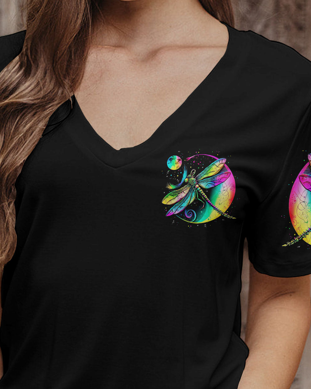 THE MOON SEES YOUR SOUL DRAGONFLY ALL OVER PRINT - TLNT2404233