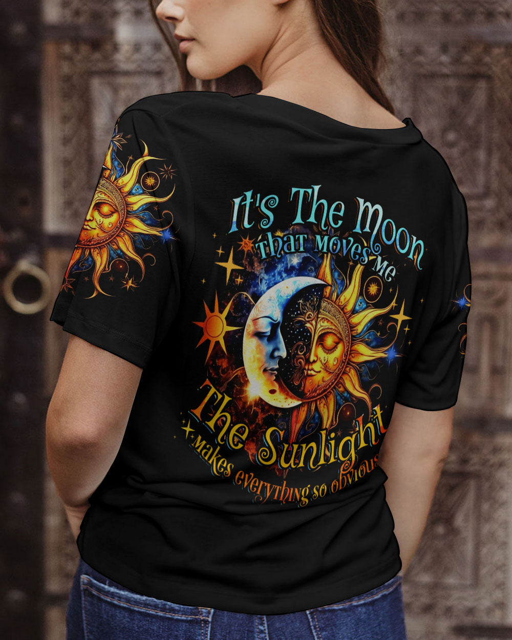 IT'S THE MOON THAT MOVES ME ALL OVER PRINT - TYTD1704231