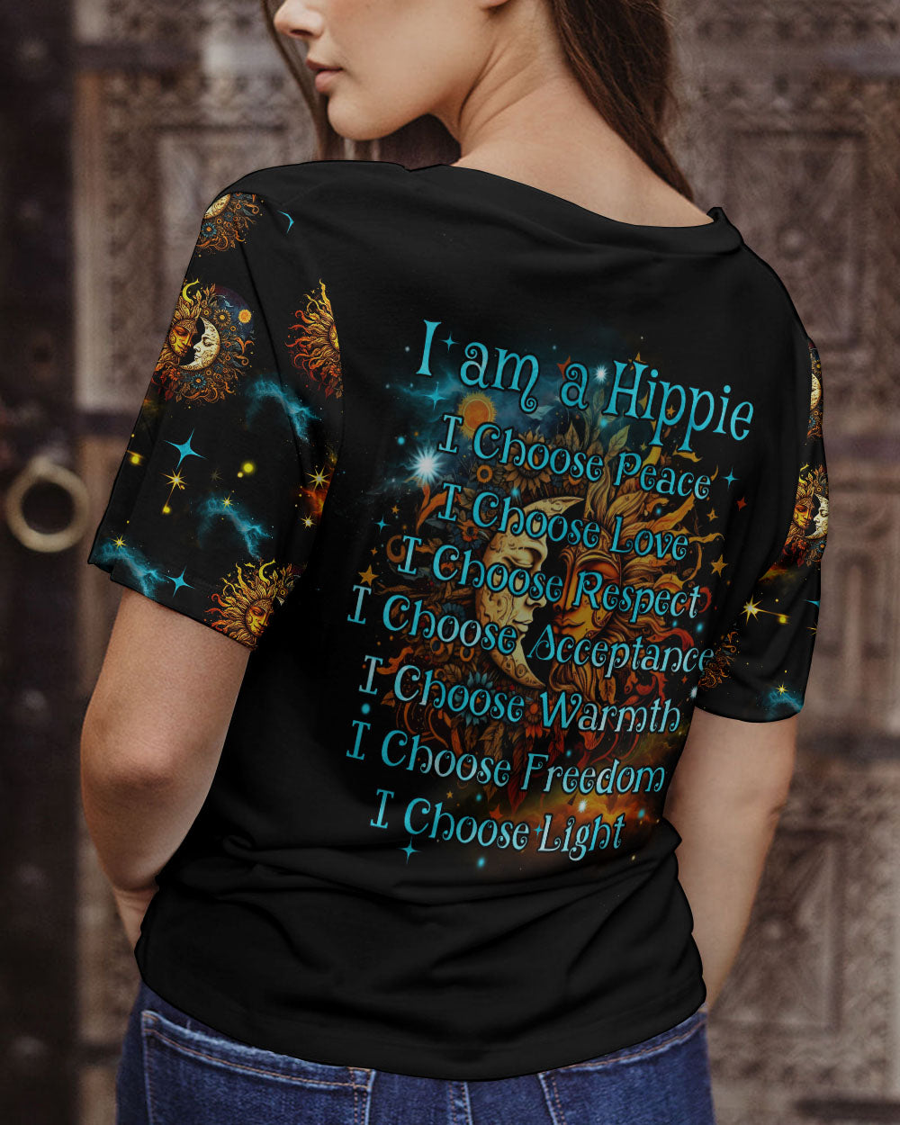 I AM A HIPPIE ALL OVER PRINT - TYTM2004232