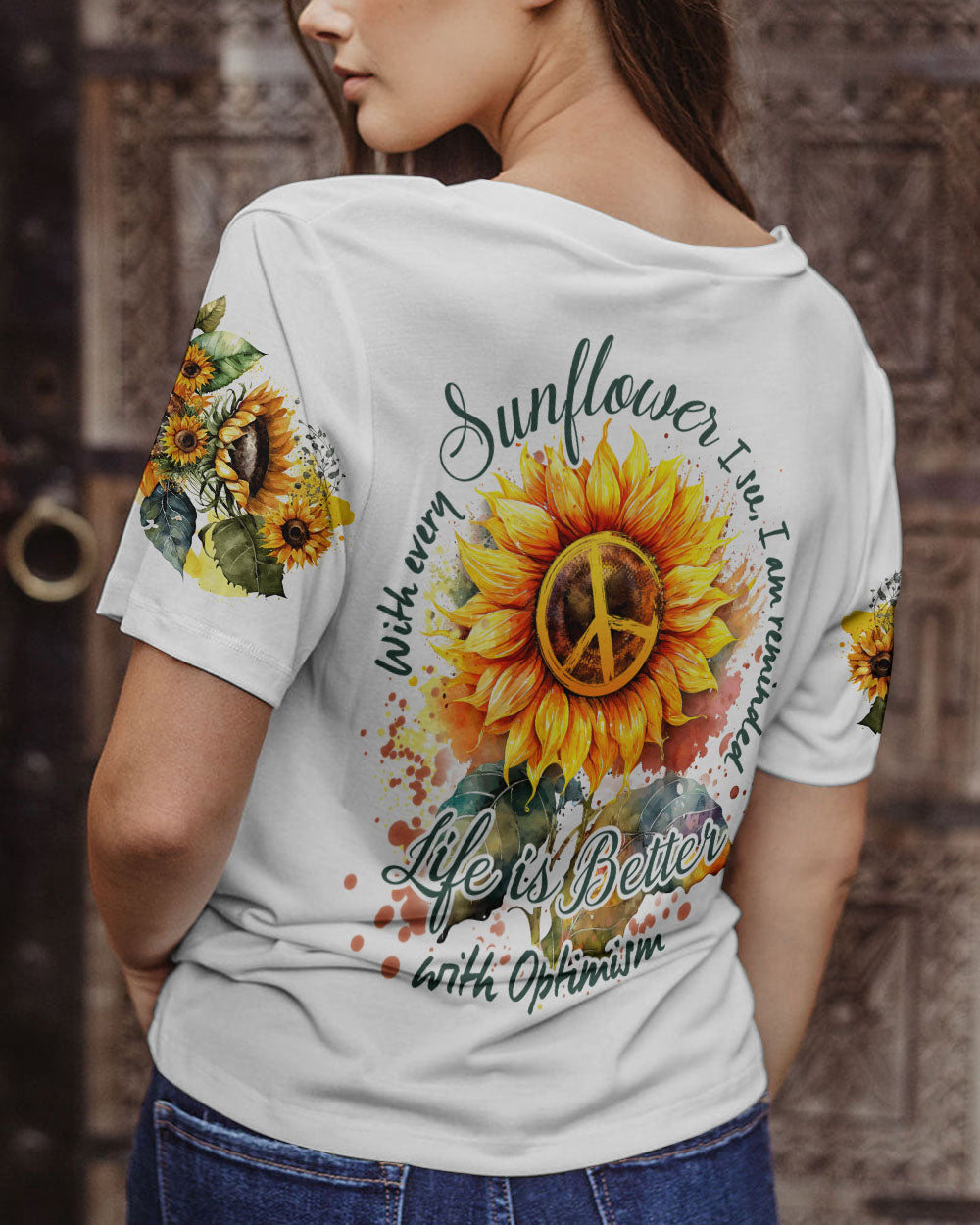LIFE IS BETTER WITH OPTIMISM ALL OVER PRINT - TYTD0604232