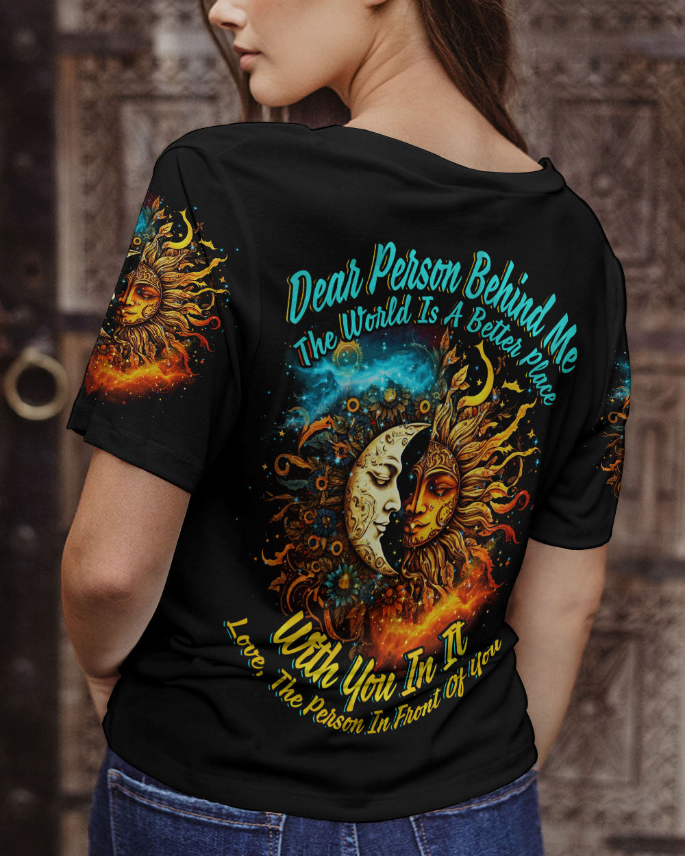 DEAR PERSON BEHIND ME ALL OVER PRINT - TYTD2204231