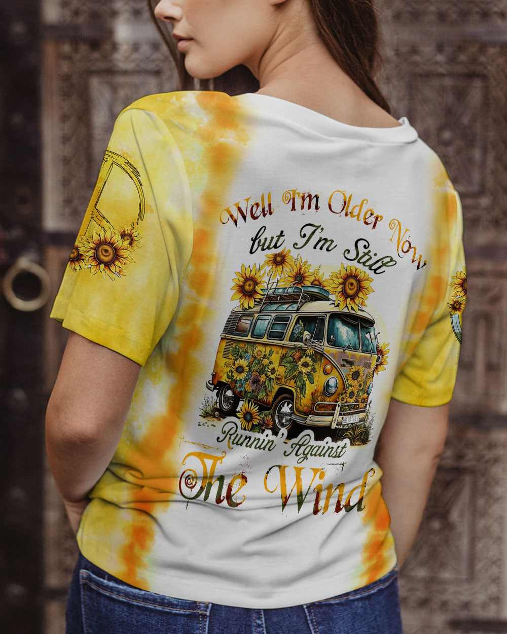 RUNNING AGAINST THE WIND TIE DYE ALL OVER PRINT - TYTD1205231