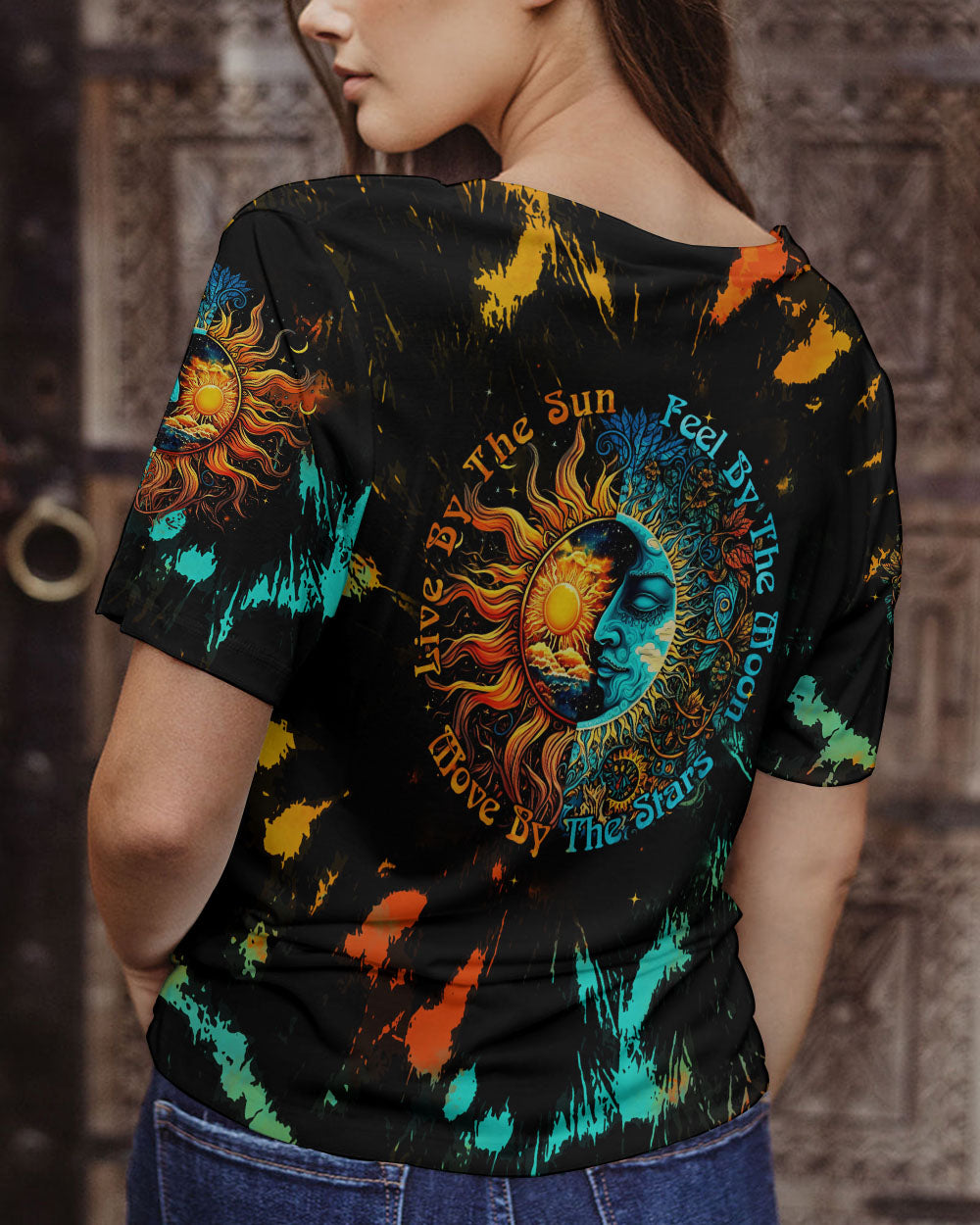 LIVE BY THE SUN TIE DYE ALL OVER PRINT- TYTM1105231