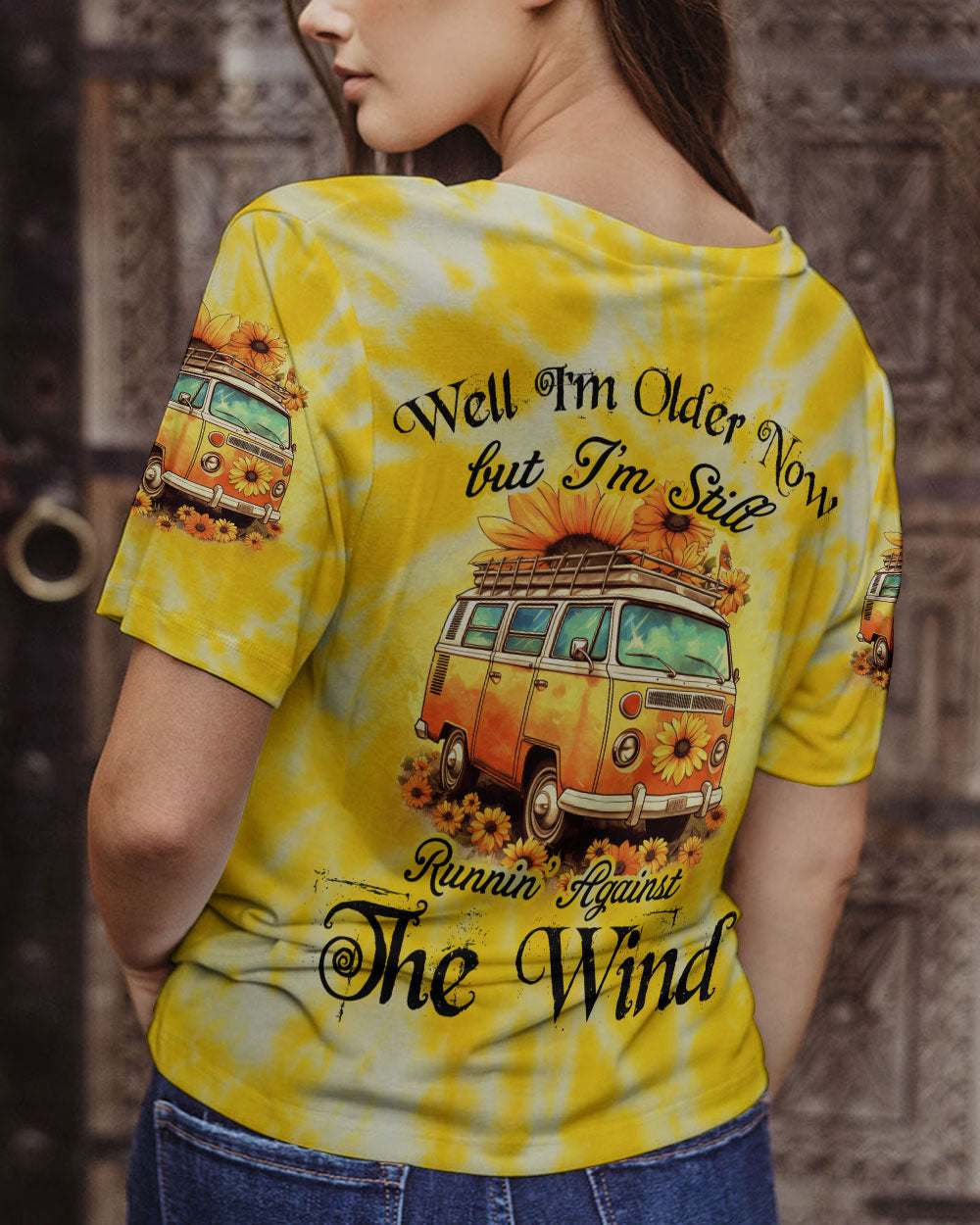 RUNNING AGAINST THE WIND TIE DYE ALL OVER PRINT - TYTD0905234
