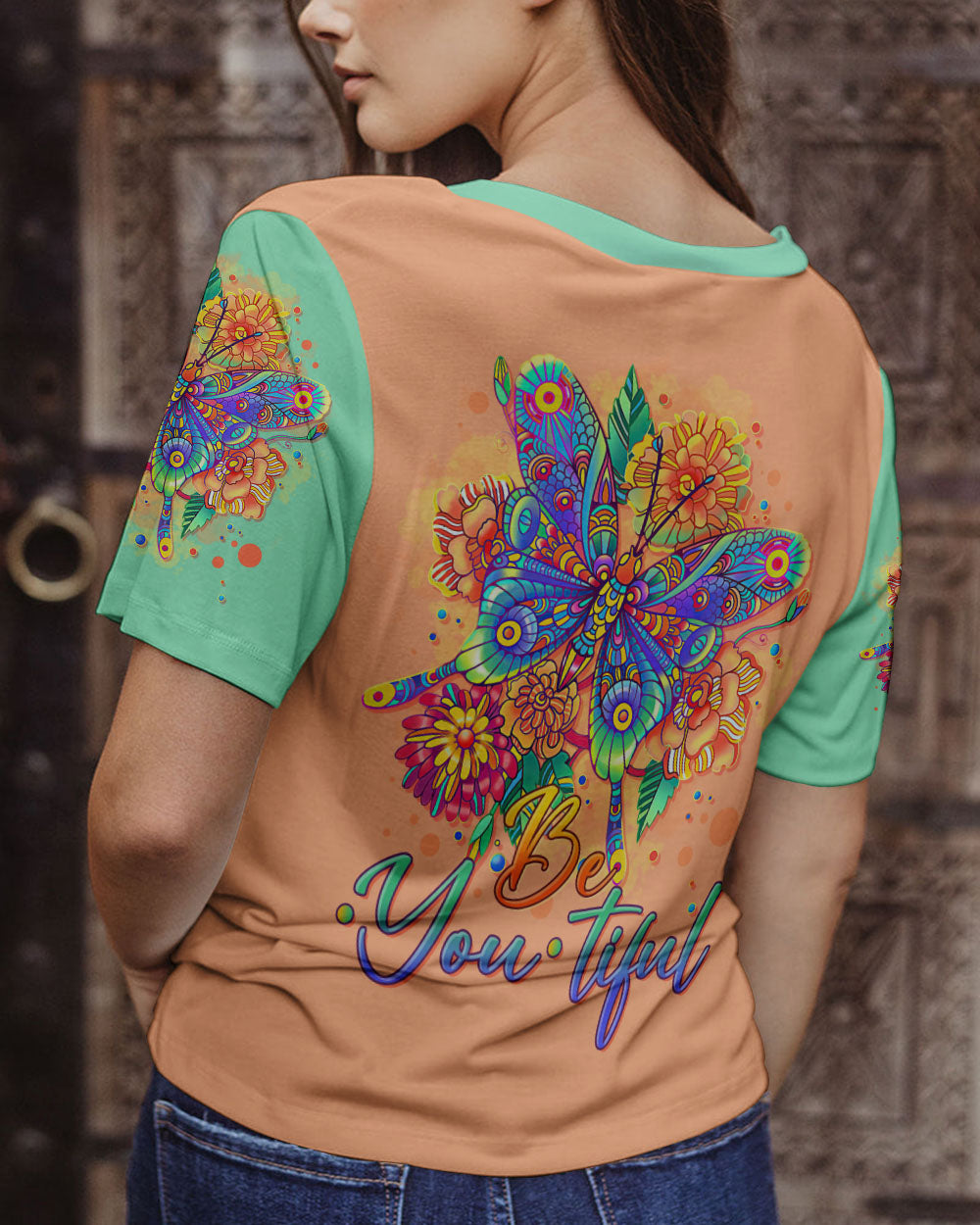 BE YOU TIFUL BUTTERFLY ALL OVER PRINT - TLTR1005231