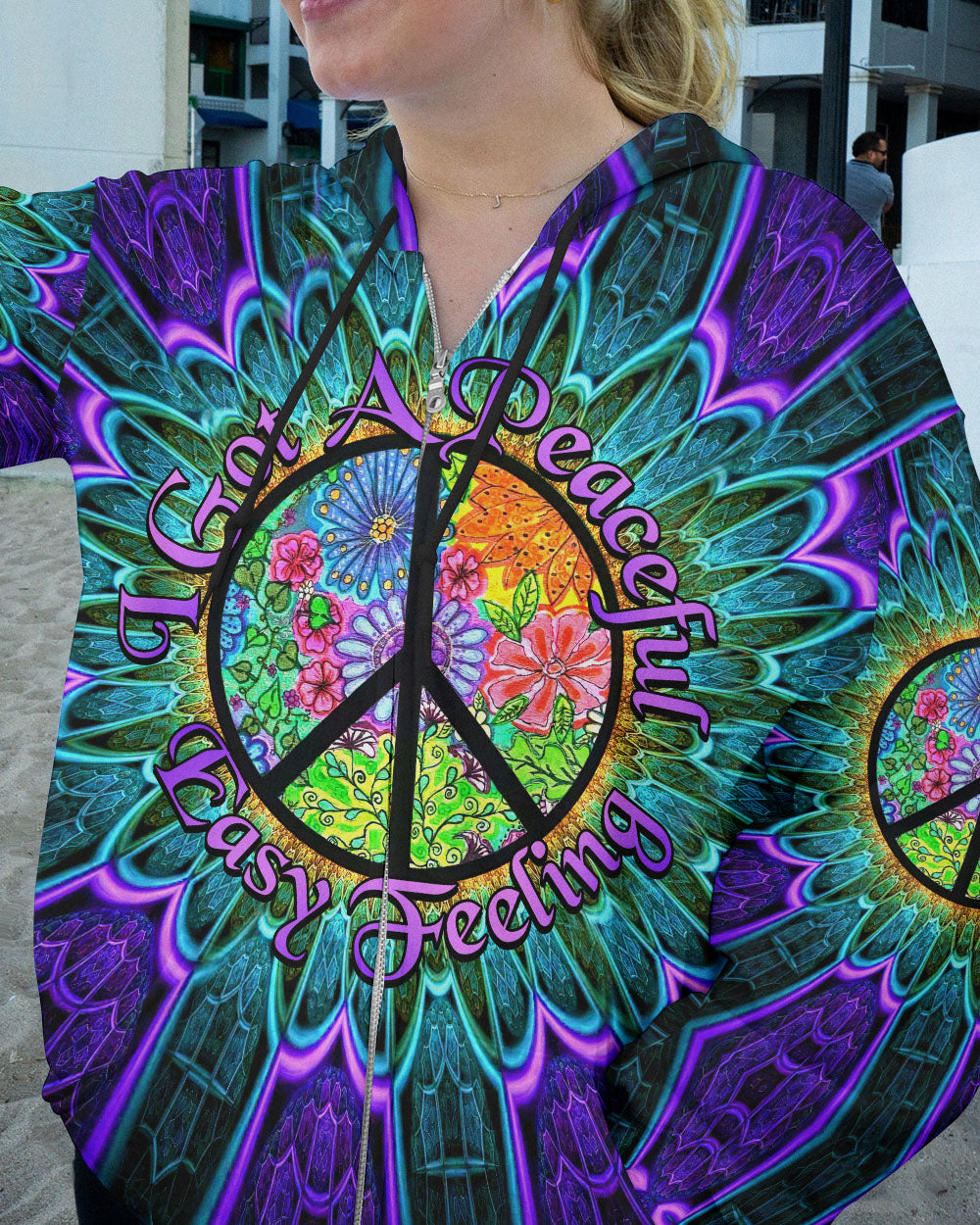 I GOT A PEACEFUL TIE DYE ALL OVER PRINT - TYTM1204233