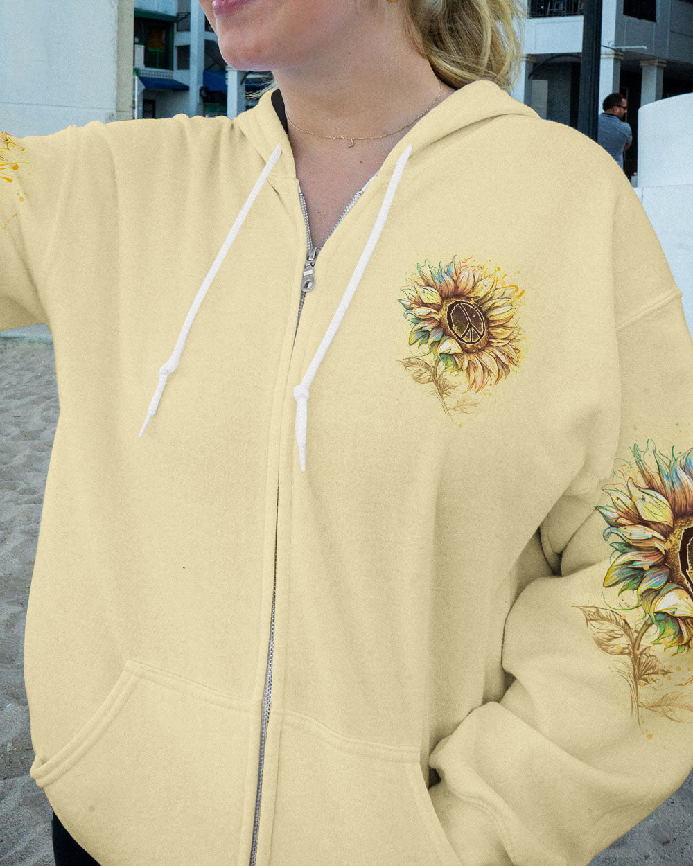 HIPPIE SOUL DRAWING SUNFLOWER ALL OVER PRINT - TLNZ1904231