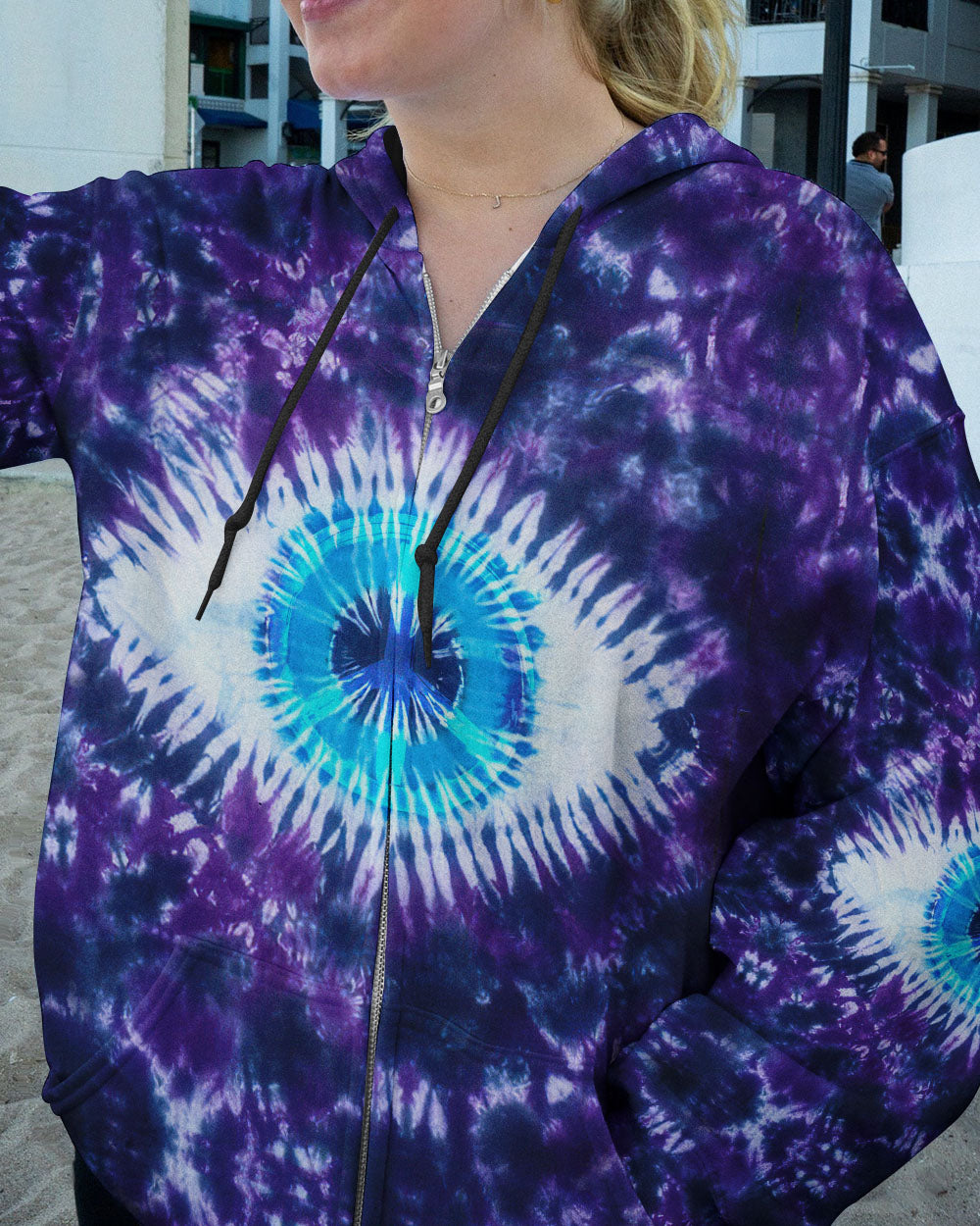 THE EYES ARE USELESS WHEN THE MIND IS BLIND TIE DYE ALL OVER PRINT - TLTW0905233