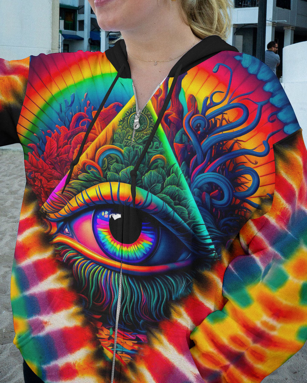 THE EYES ARE USELESS WHEN THE MIND IS BLIND TIE DYE ALL OVER PRINT - TYTM1005231