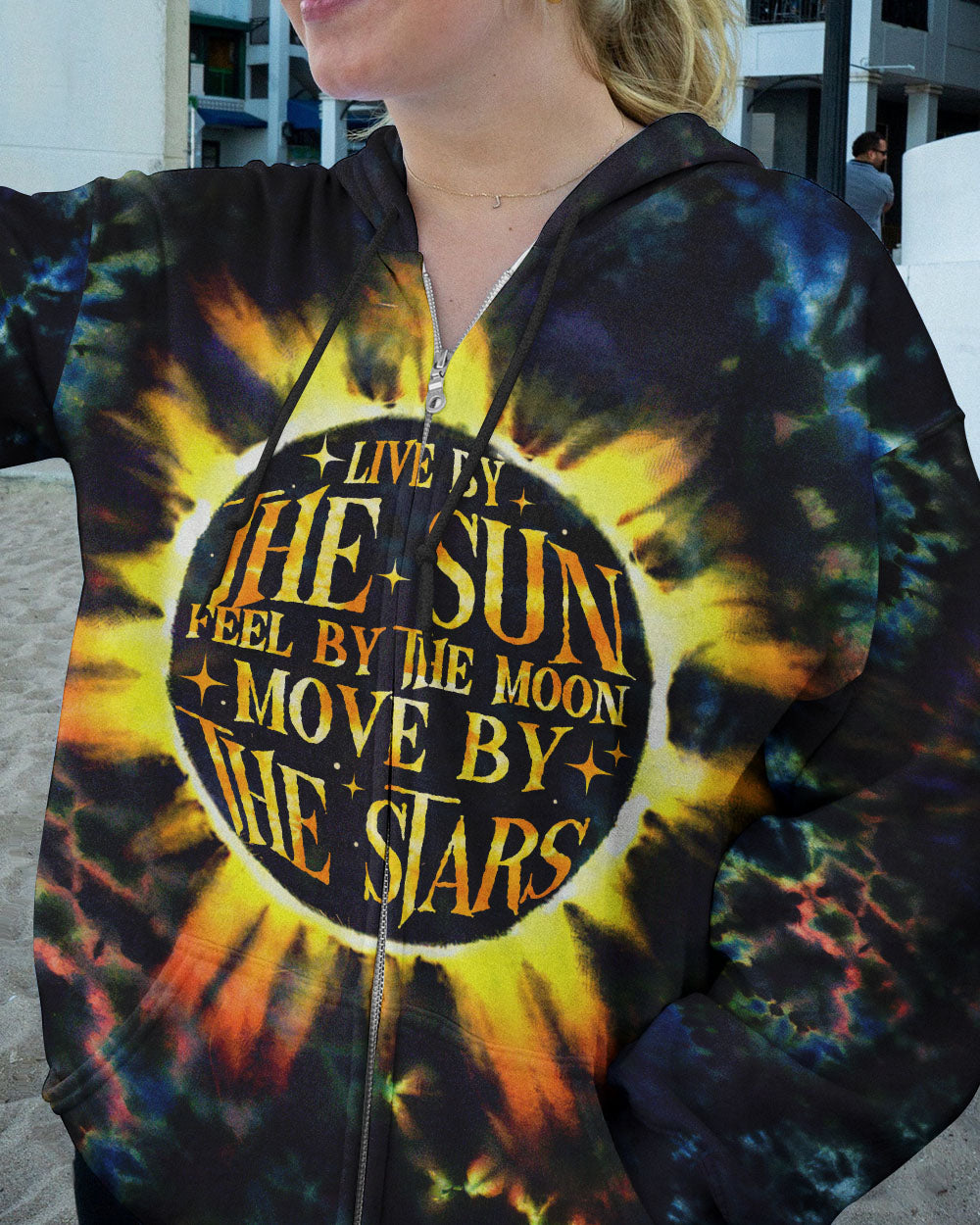 LIVE BY THE SUN TIE DYE ALL OVER PRINT - TLTW2305231