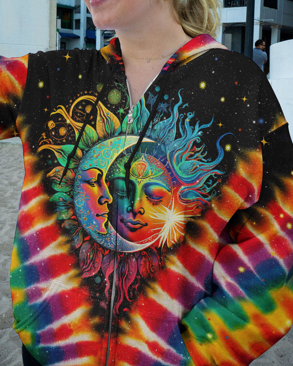LIVE BY THE SUN TIE DYE ALL OVER PRINT - TYTM1305231