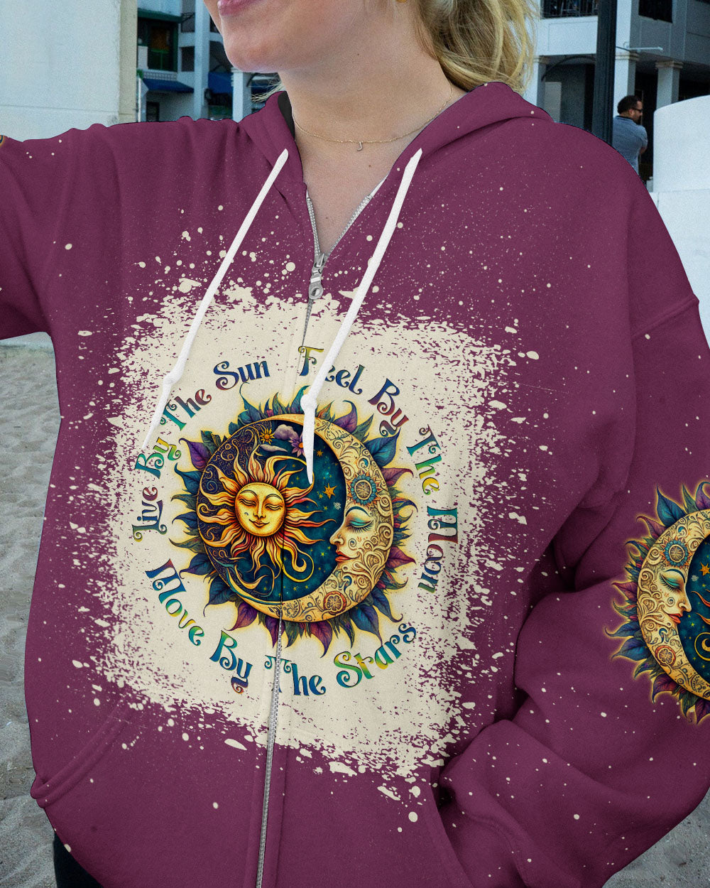 LIVE BY THE SUN BLEACHED ALL OVER PRINT - YHDU0405233