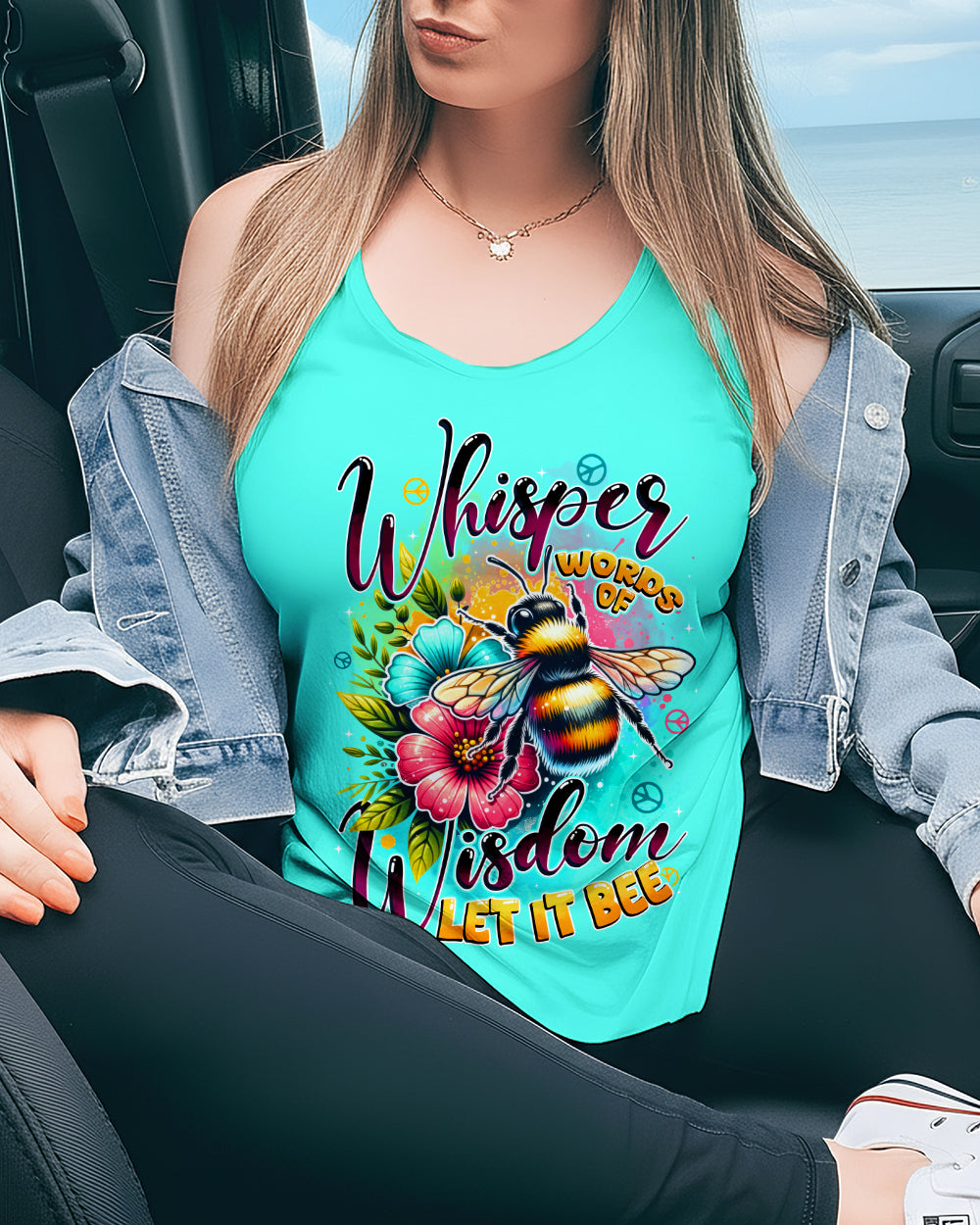 WHISPER WORDS OF WISDOM LET IT BEE ALL OVER PRINT - TYTD2101261