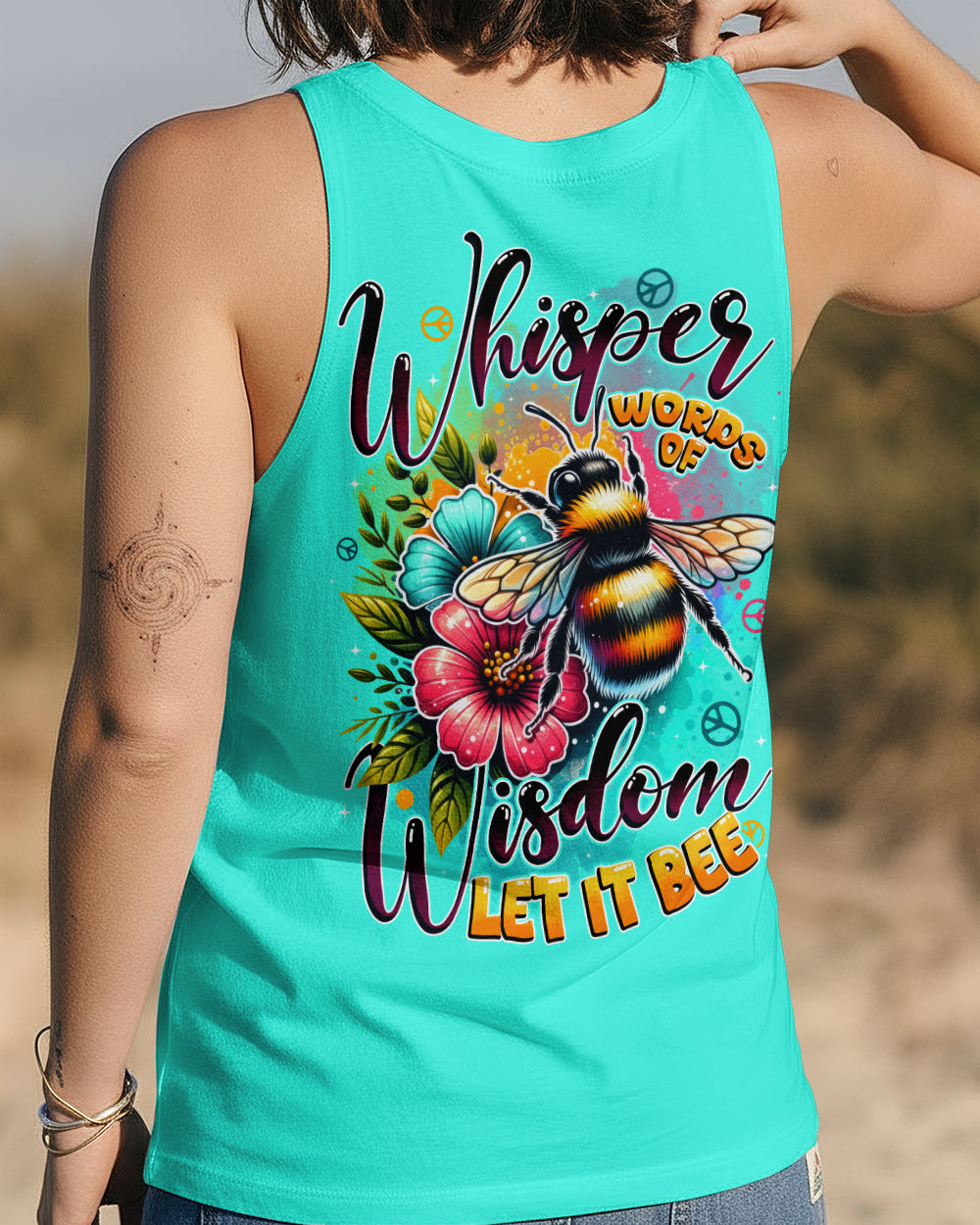 WHISPER WORDS OF WISDOM LET IT BEE ALL OVER PRINT - TYTD2101261