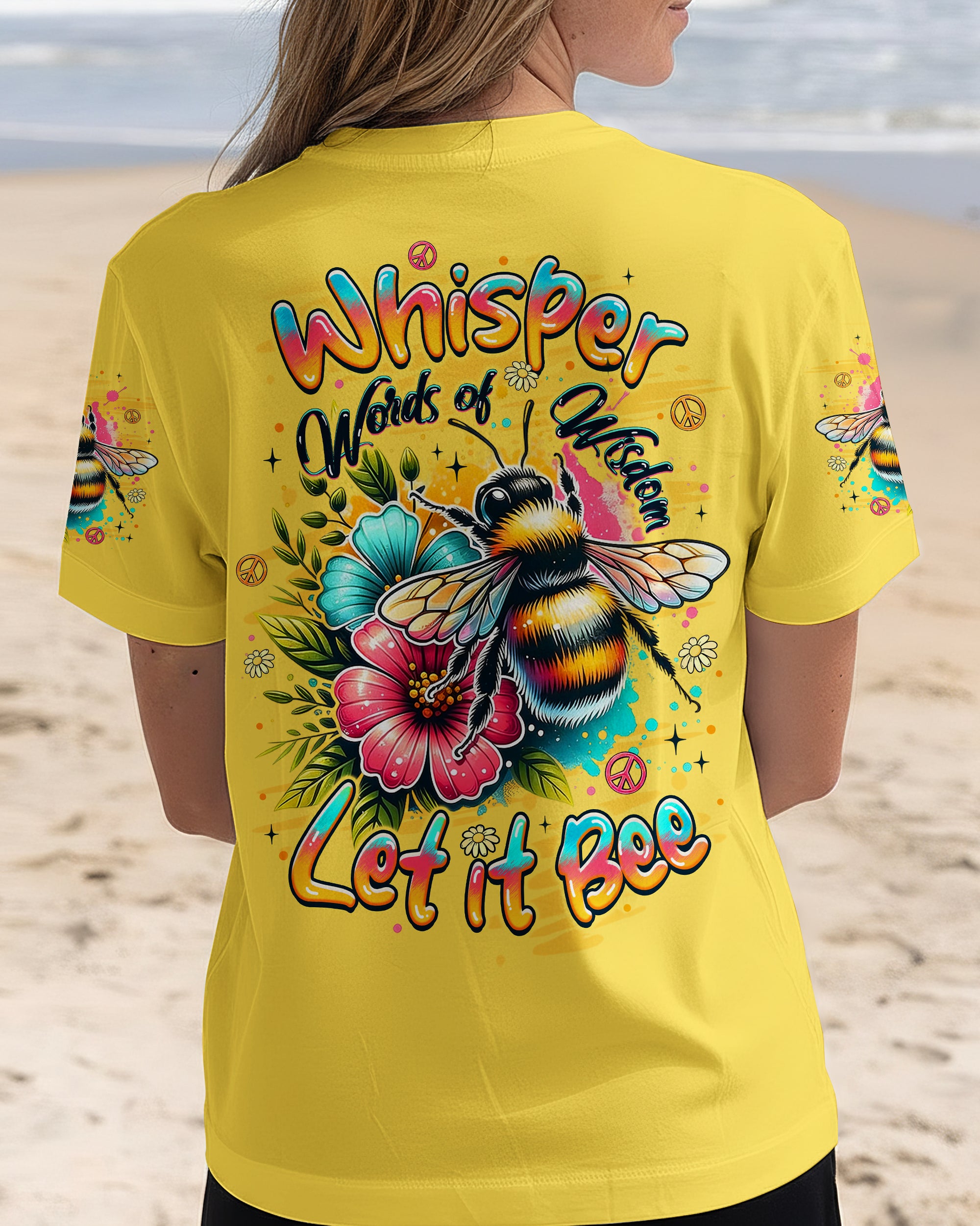 WHISPER WORDS OF WISDOM LET IT BEE ALL OVER PRINT - YHLT3112253