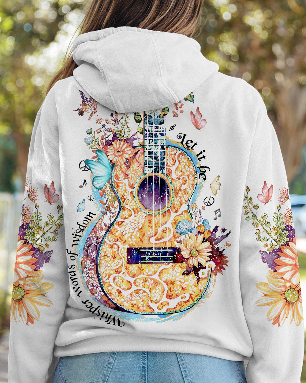 WHISPER WORDS OF WISDOM GUITAR ALL OVER PRINT - TY2202232