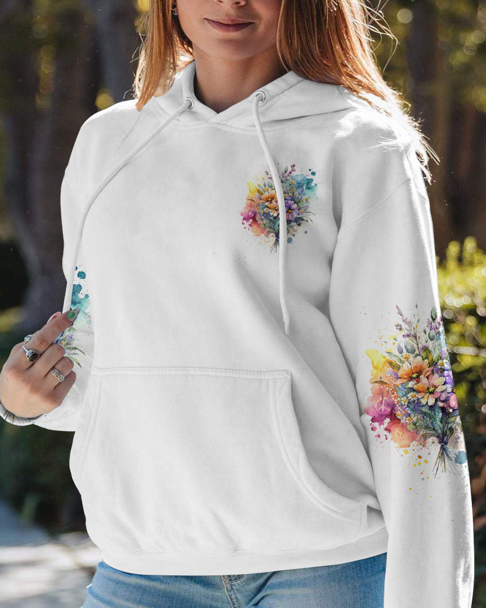LIVE WILD FLOWER CHILD ALL OVER PRINT - TYTW0403231
