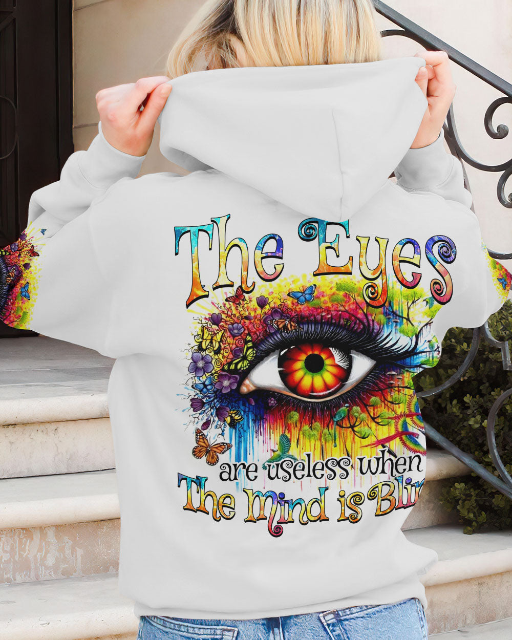 THE EYES ARE USELESS WHEN THE MIND IS BLIND ALL OVER PRINT - TYTM2903231