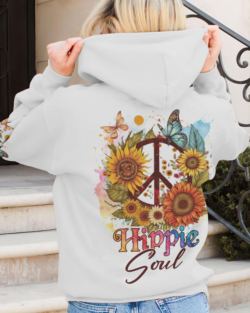 HIPPIE SOUL SUNFLOWER ALL OVER PRINT - YHLN2802232