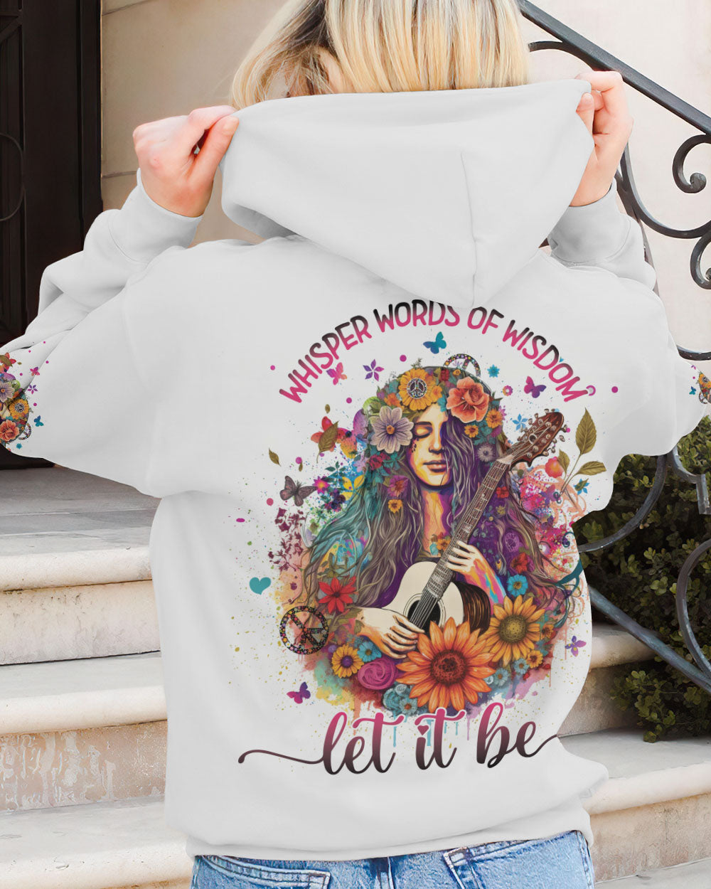 WHISPER WORDS OF WISDOM HIPPIE GIRL ALL OVER PRINT - YHHG0802233