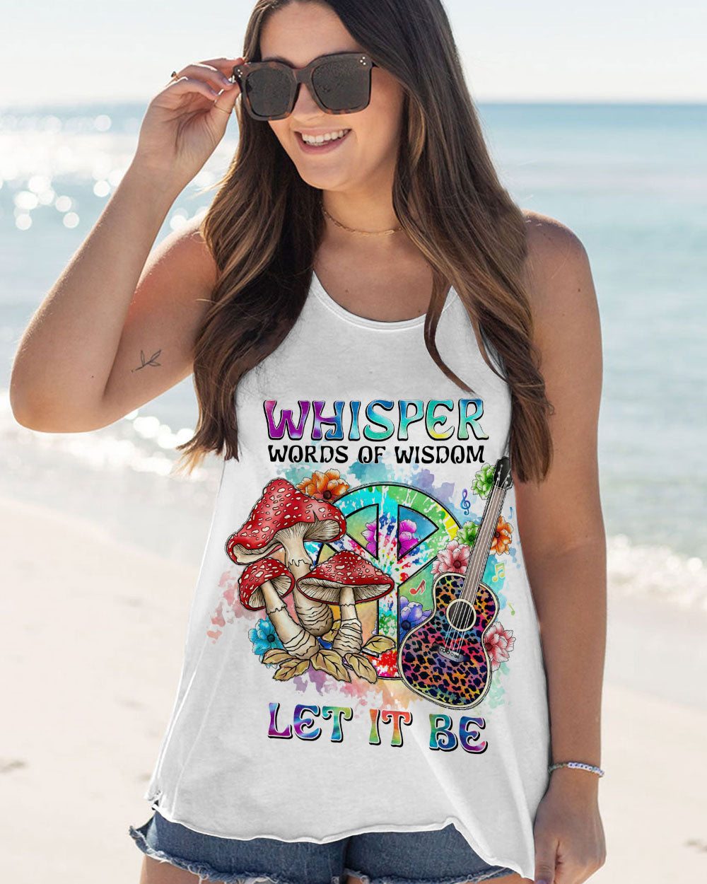 WHISPER WORDS OF WISDOM LEOPARD GUITAR ALL OVER PRINT - TL0302231