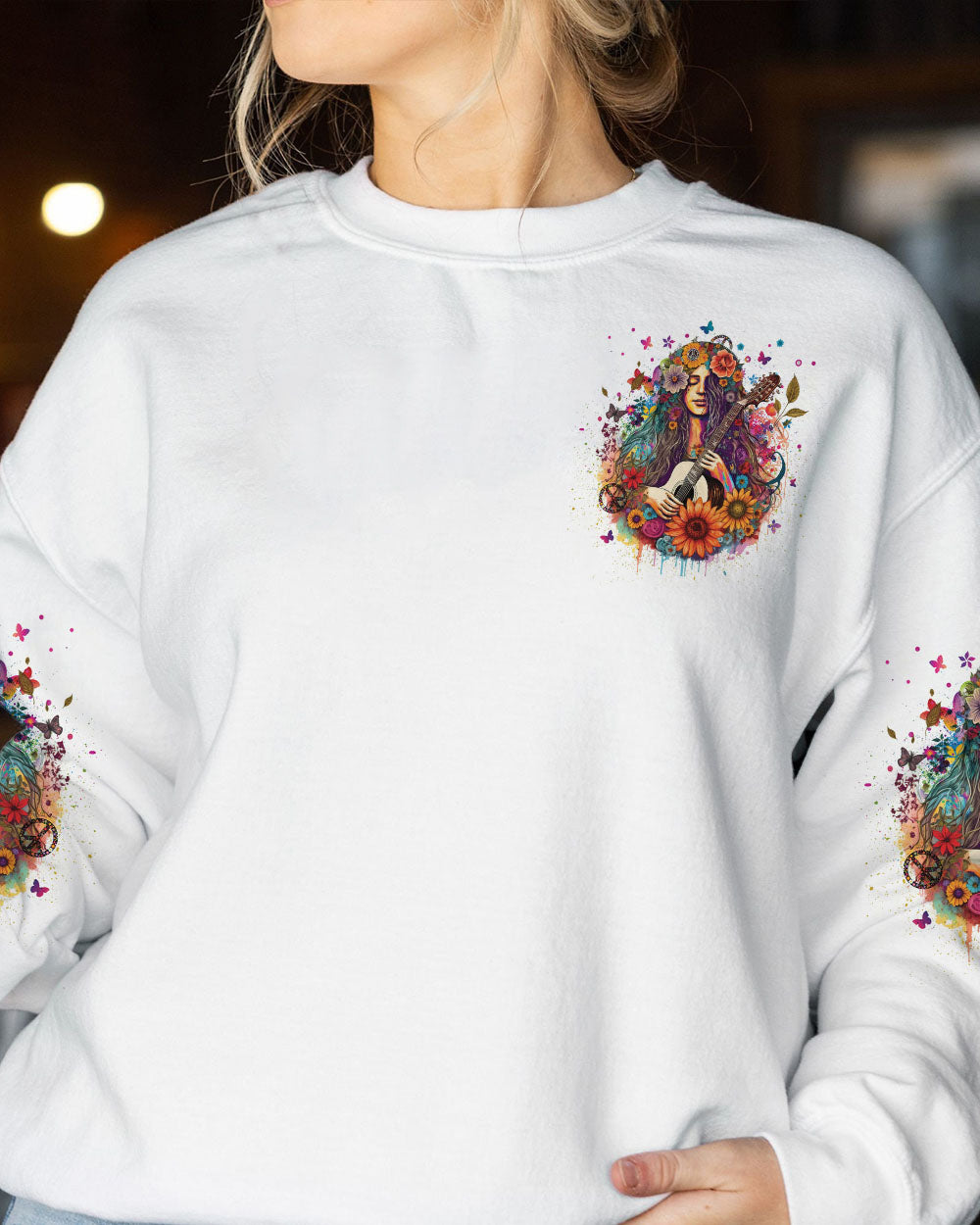 WHISPER WORDS OF WISDOM HIPPIE GIRL ALL OVER PRINT - YHHG0802233