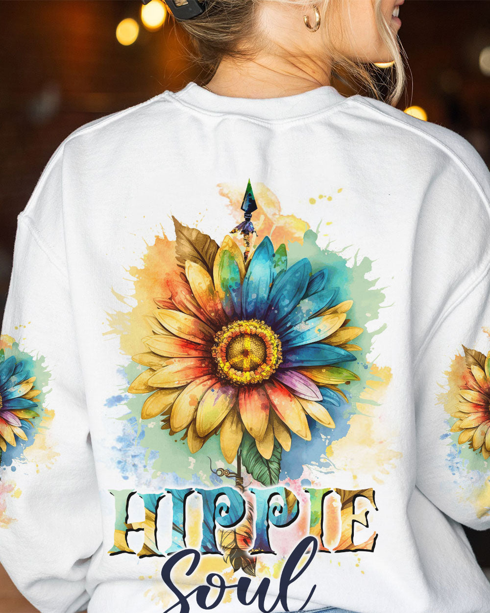 HIPPIE SOUL FLOWER ALL OVER PRINT - TYTW0303235