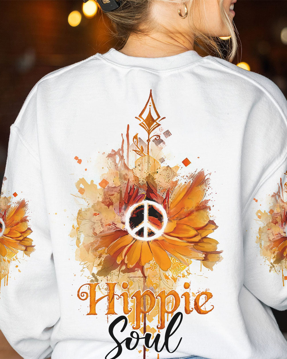 HIPPIE SOUL SUNFLOWER ALL OVER PRINT - TA2802232