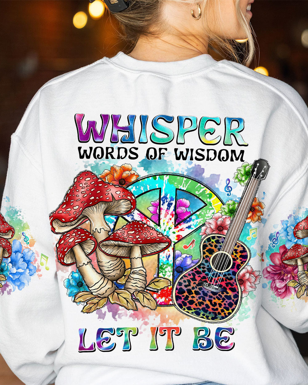 WHISPER WORDS OF WISDOM LEOPARD GUITAR ALL OVER PRINT - TL0302231