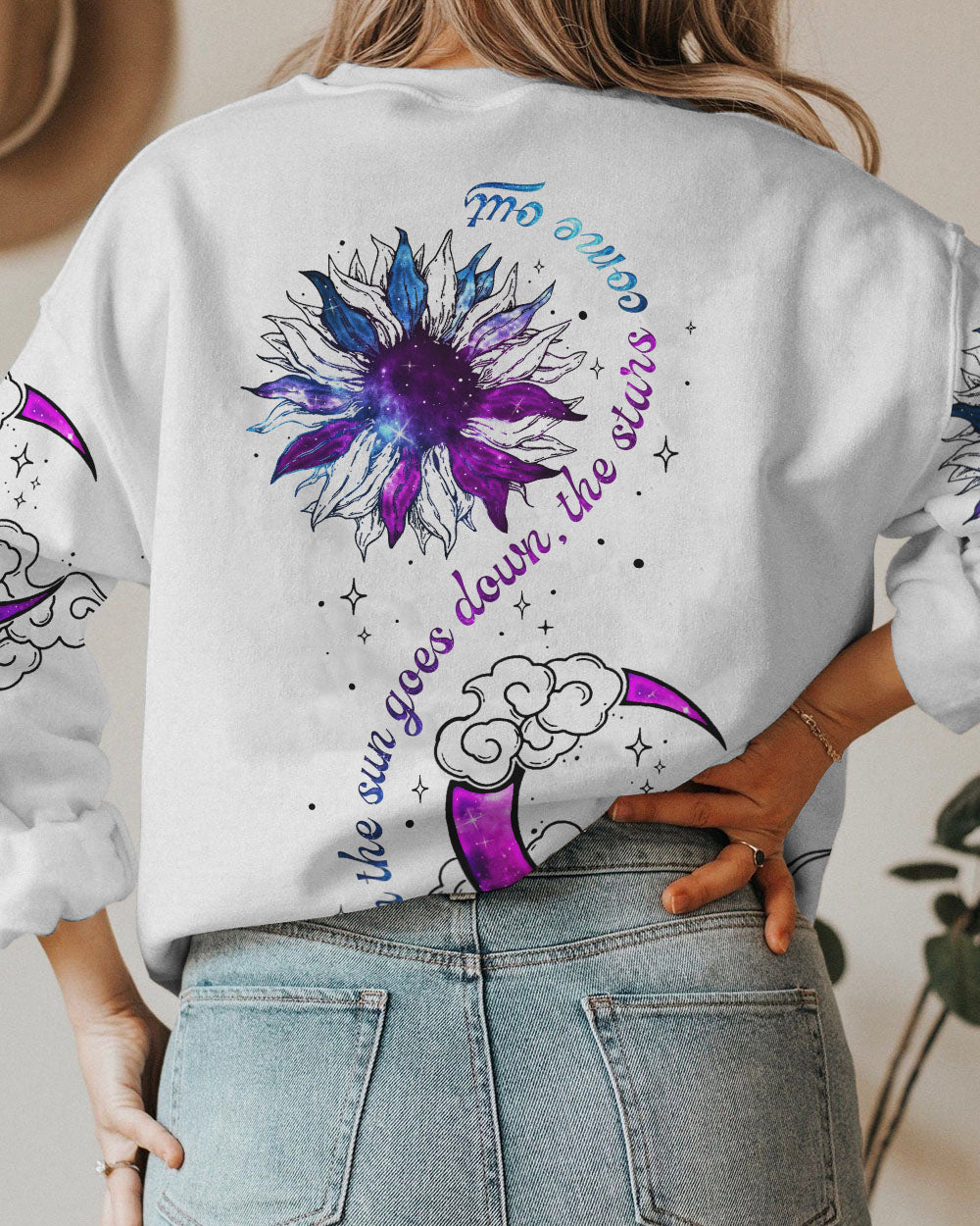 WHEN THE SUN GOES DOWN GALAXY ALL OVER PRINT - TA0203232