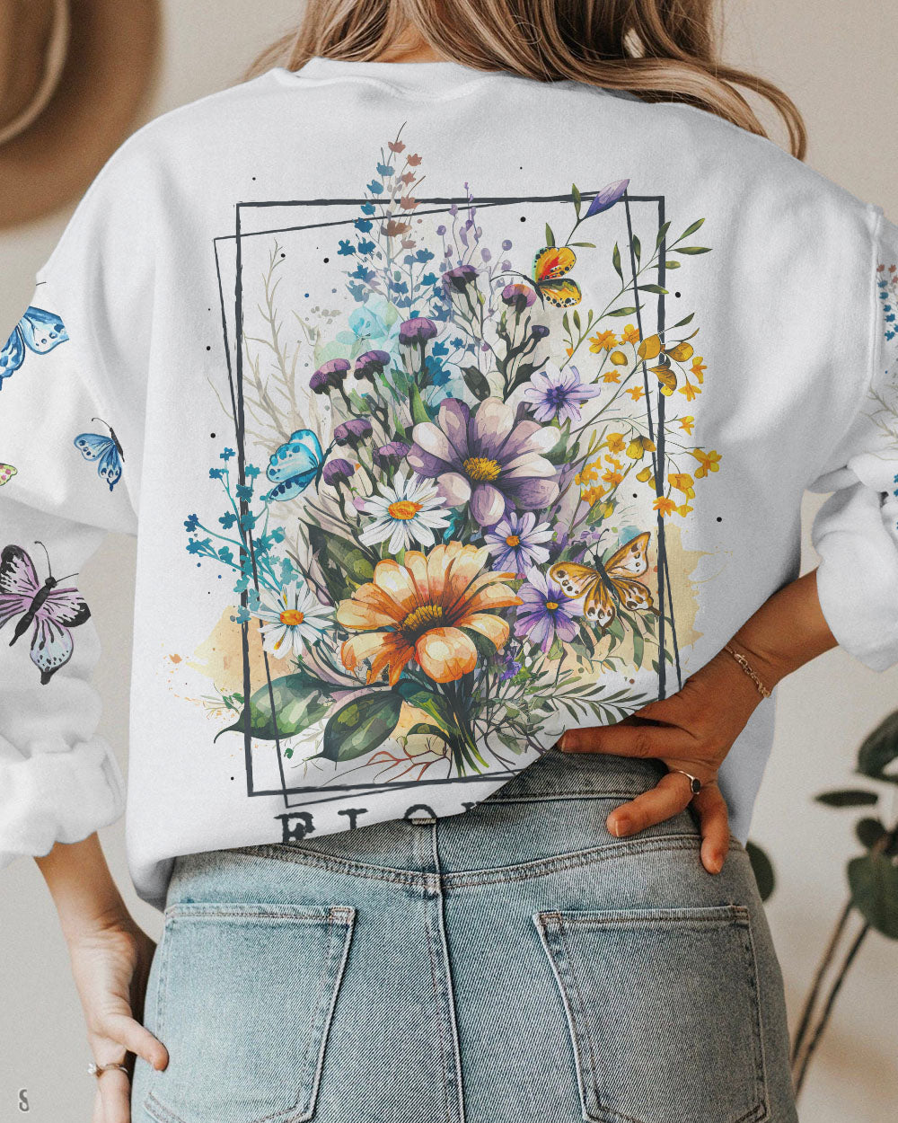 FLOWER POWER ALL OVER PRINT - TA0303233