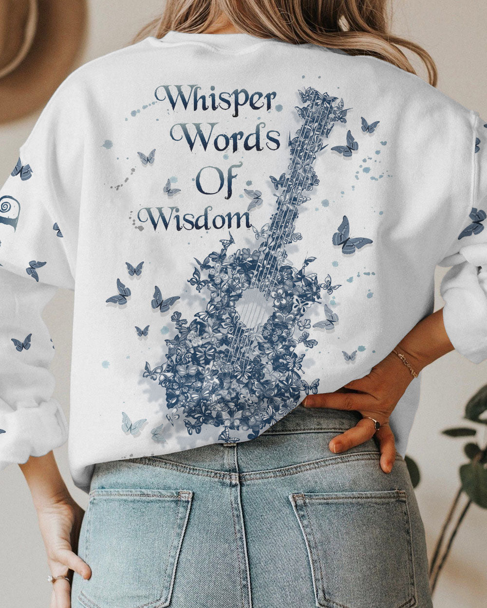 WHISPER WORDS OF WISDOM GUITAR ALL OVER PRINT - TLNZ0403232