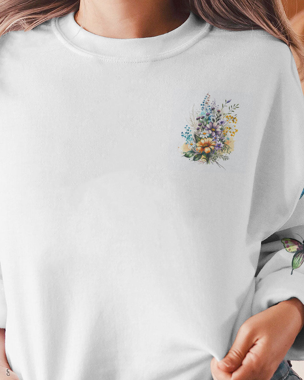 FLOWER POWER ALL OVER PRINT - TA0303233