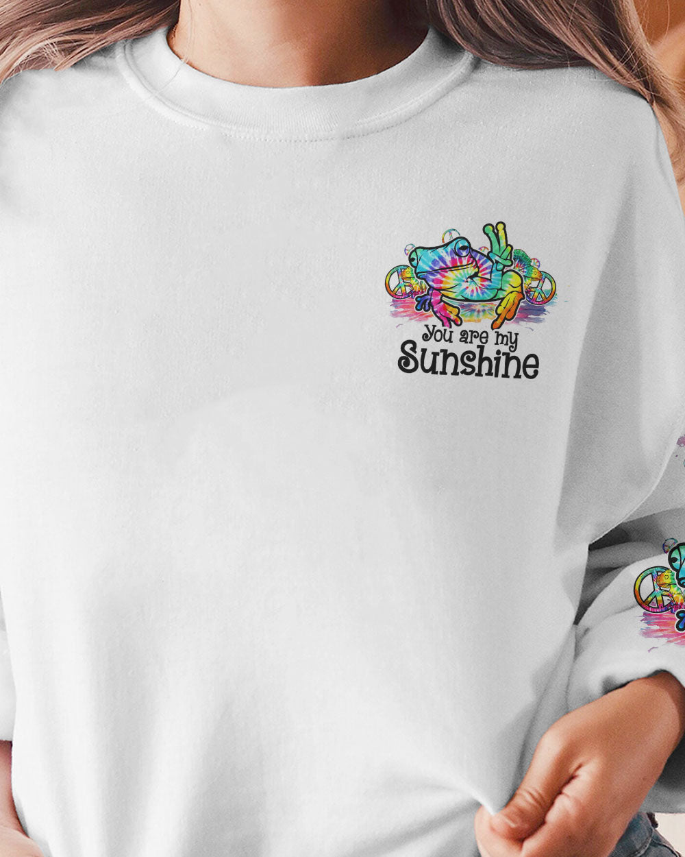YOU ARE MY SUNSHINE TIE DYE ALL OVER PRINT - TYTM2702234