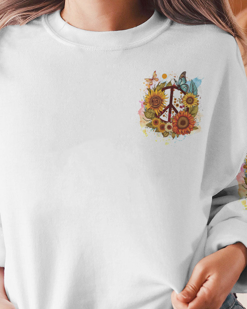 HIPPIE SOUL SUNFLOWER ALL OVER PRINT - YHLN2802232