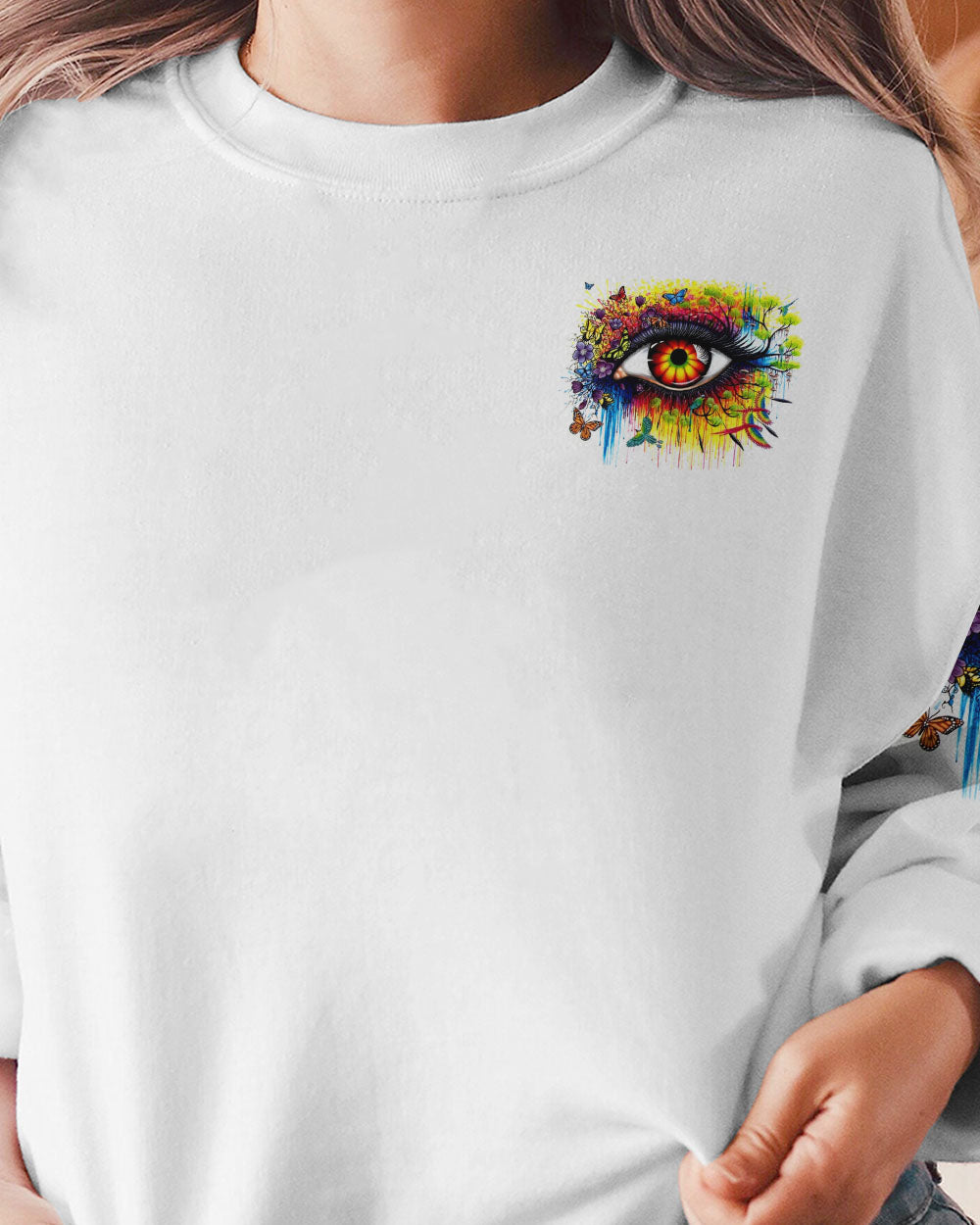 THE EYES ARE USELESS WHEN THE MIND IS BLIND ALL OVER PRINT - TYTM2903231
