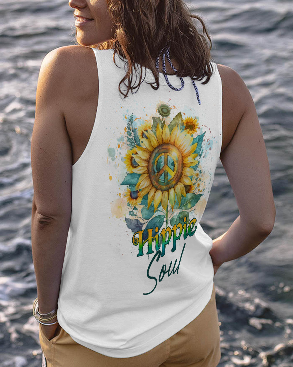 HIPPIE SOUL SUNFLOWER ALL OVER PRINT - YHLN2402232