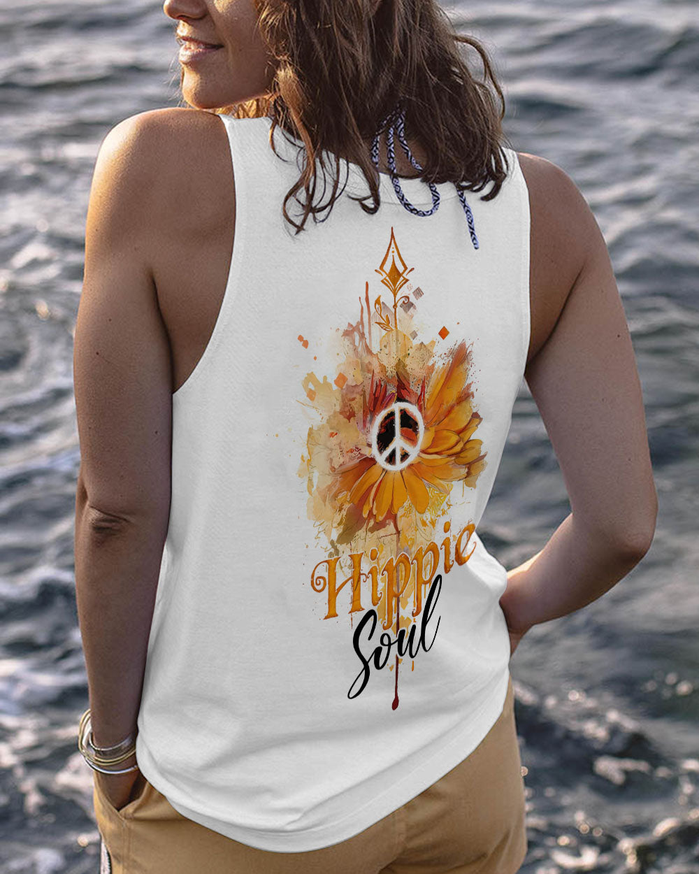 HIPPIE SOUL SUNFLOWER ALL OVER PRINT - TA2802232