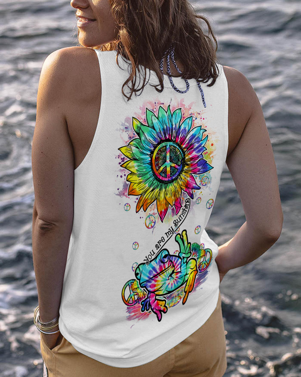 YOU ARE MY SUNSHINE TIE DYE ALL OVER PRINT - TYTM2702234