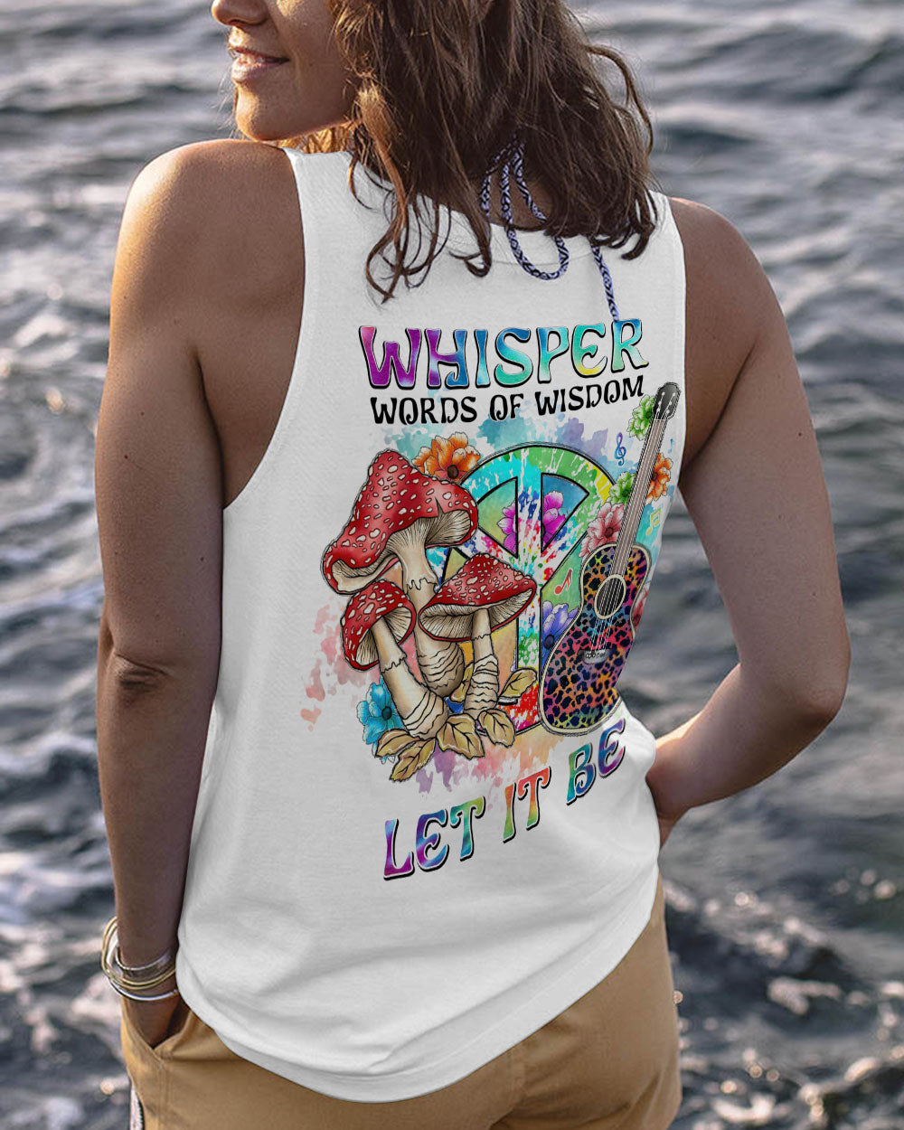 WHISPER WORDS OF WISDOM LEOPARD GUITAR ALL OVER PRINT - TL0302231