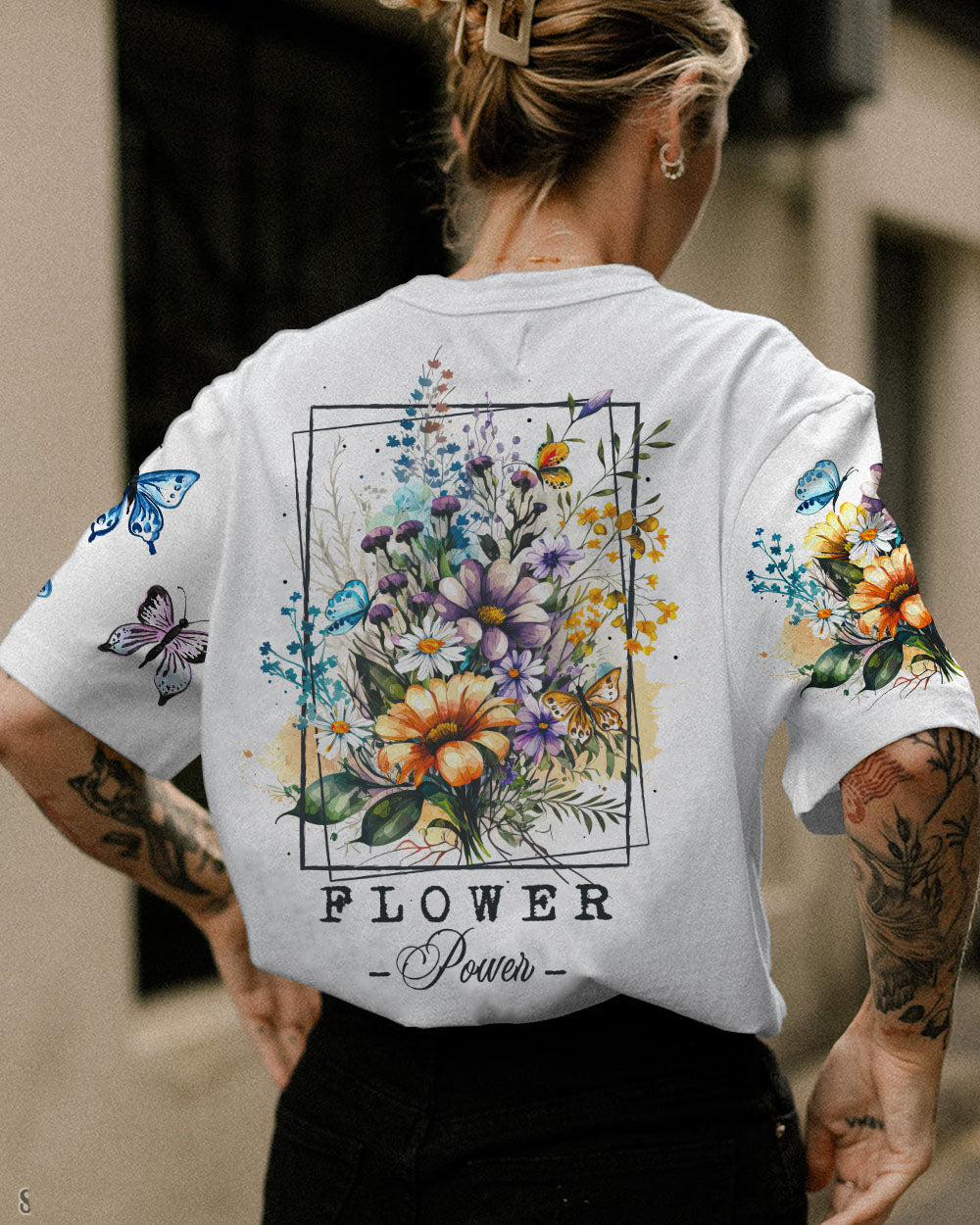 FLOWER POWER ALL OVER PRINT - TA0303233