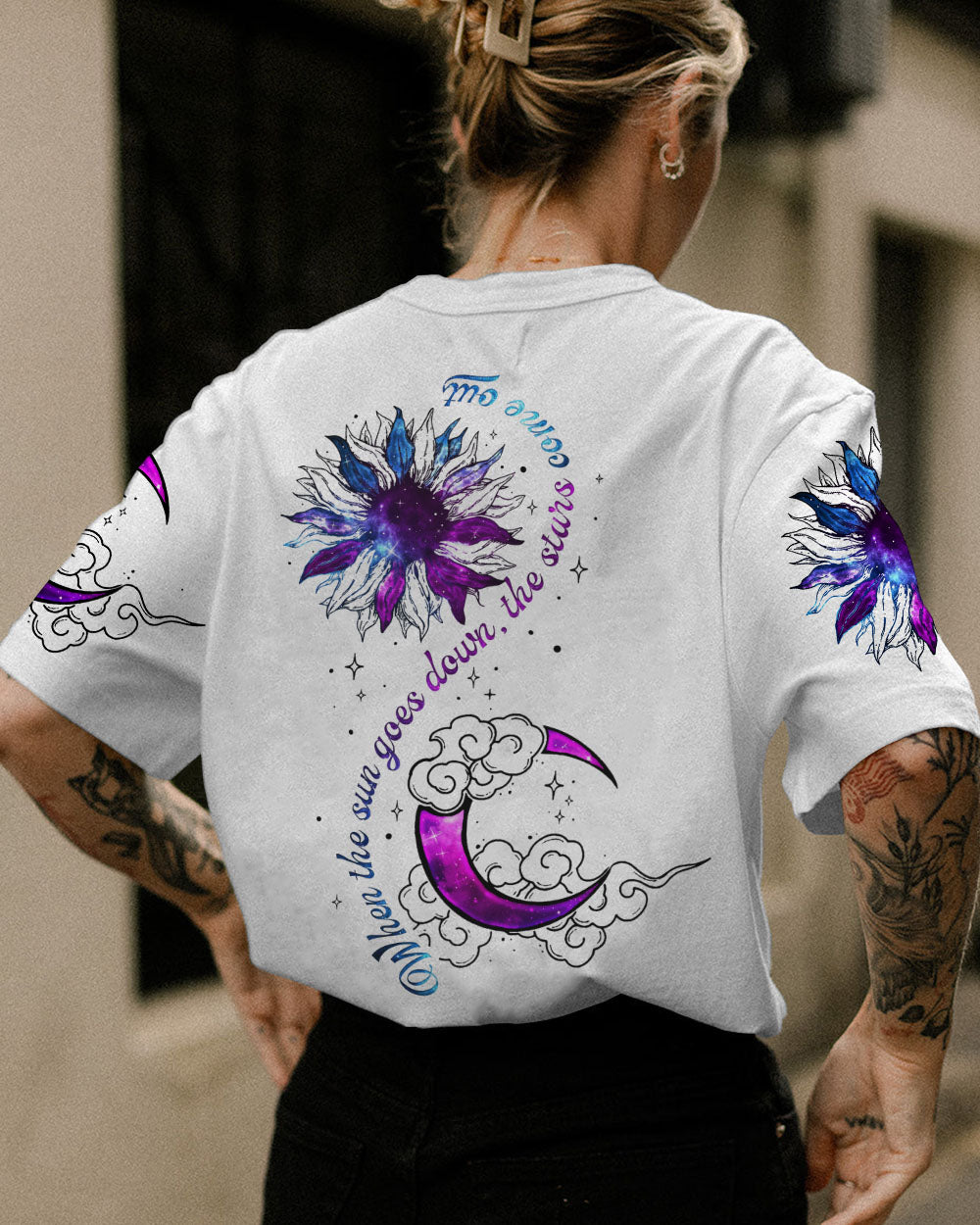 WHEN THE SUN GOES DOWN GALAXY ALL OVER PRINT - TA0203232